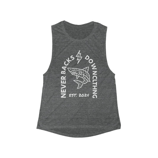 Ladies Shark Arc Muscle Tank