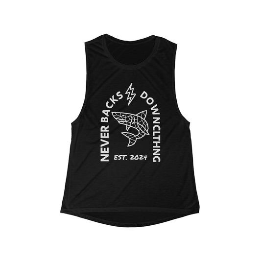Ladies Shark Arc Muscle Tank